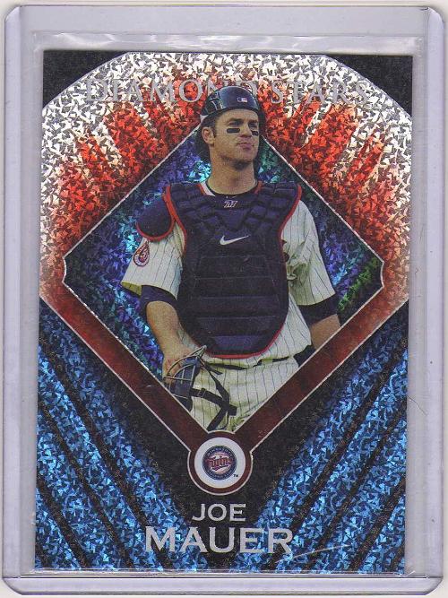 2011 Topps Diamond Stars Joe Mauer  Card #DS3 - Minnesota Twins